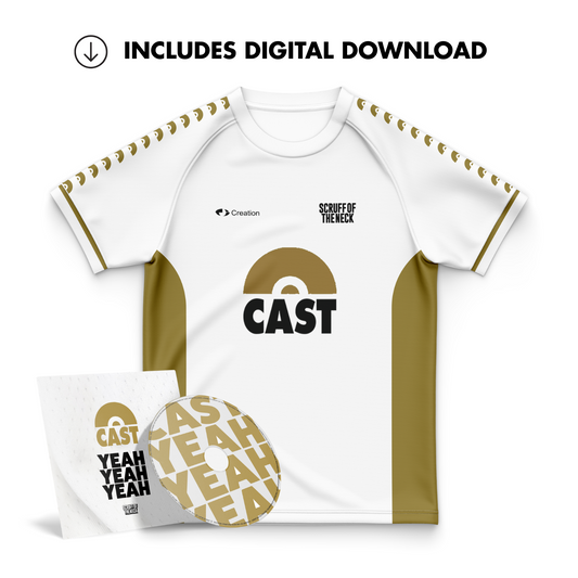Cast - Official Football Shirt (Away Edition) + Exclusive ‘Yeah Yeah Yeah’ CD + Digital Download