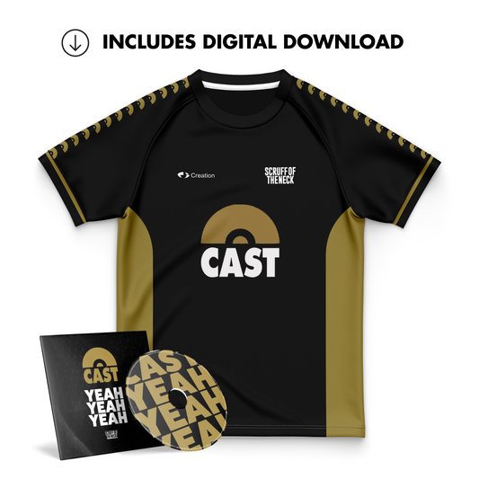Cast - Official Football Shirt (Home Edition) + Exclusive ‘Yeah Yeah Yeah’ CD + Digital Download