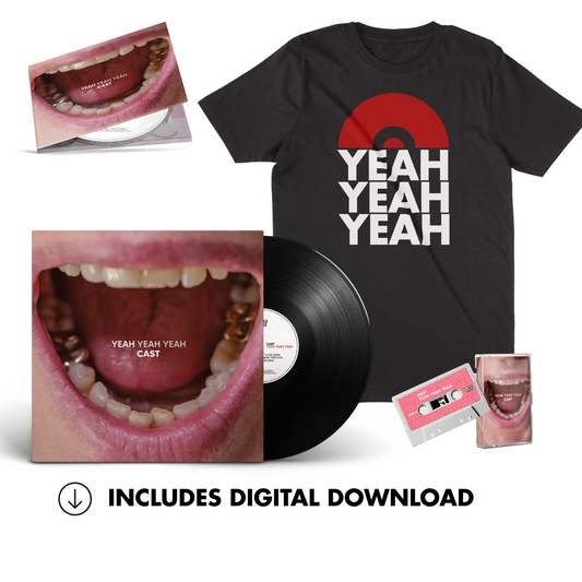 Cast- 'Yeah Yeah Yeah' Bundle - Black 12" Disc + CD + Cassette + Tee + Digital Download