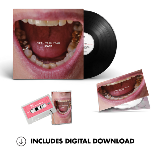 Cast- 'Yeah Yeah Yeah' Bundle - Black 12" Disc + CD + Cassette + Digital Download